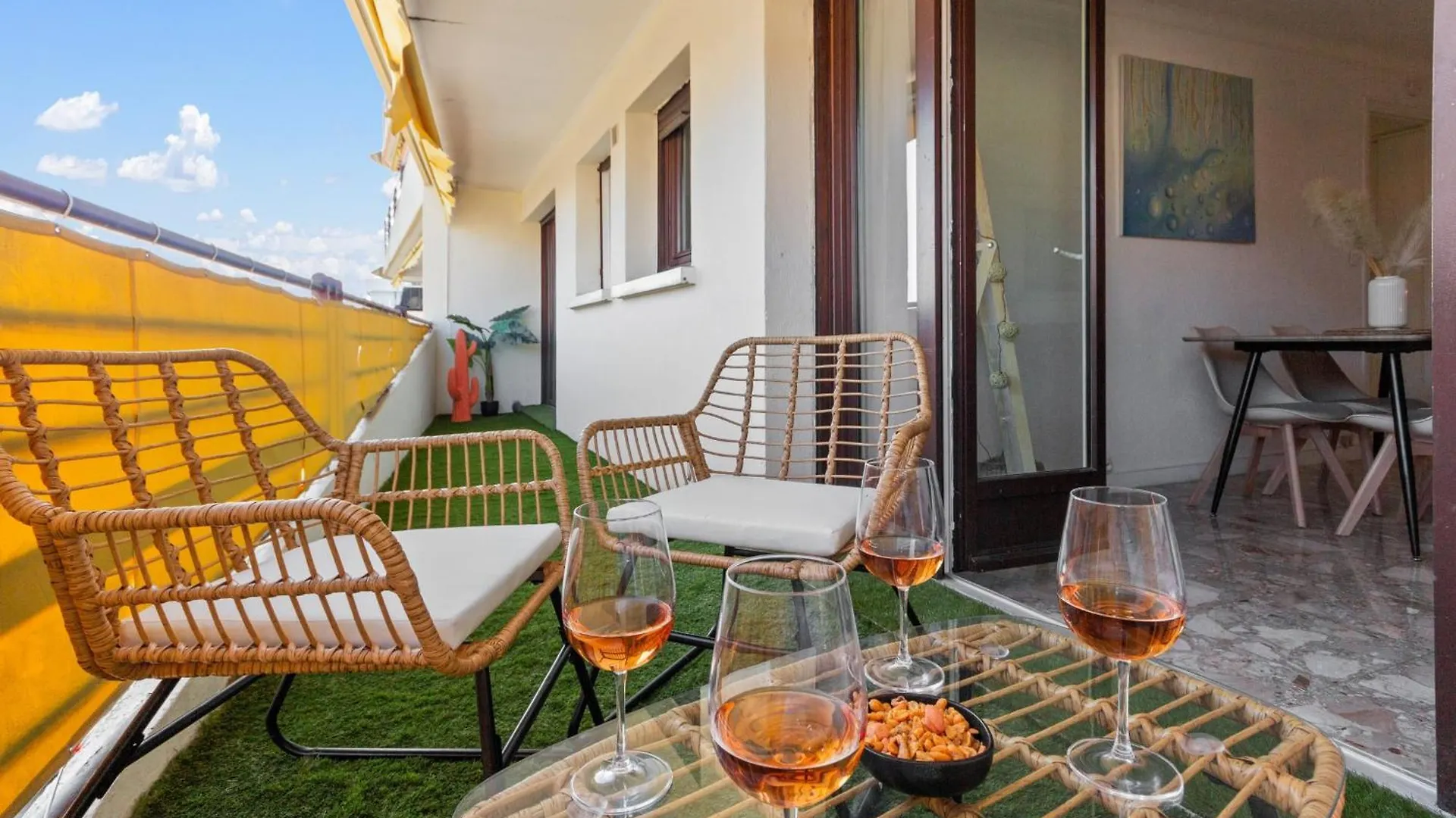 Le Chambord - Hypercentre - Spacious - Terrace Le Cannet France